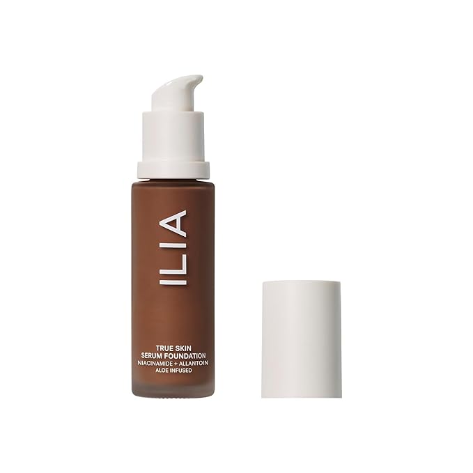 ILIA - True Skin Serum Foundation | Non-comedogenic, Cruelty-Free, Vegan, Weightless Feel, Buildable Coverage, Safe For Sensitive Skin (Bimini SF14)-BrightBean Baby