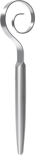 12" Seamless Dough Whisk, 18/10 Stainless Steel Bread Whisk, Danish Whisk for Sourdough, Pizza, Cookies, Pancake & Waffle, Easy to Clean Sour Dough Tools