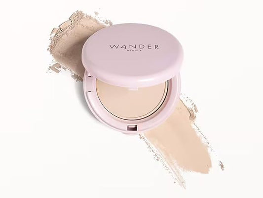 Wander Beauty Women's Wanderlust Powder Foundation, Fair, Tan, 0.3 Ounce-BrightBean Baby
