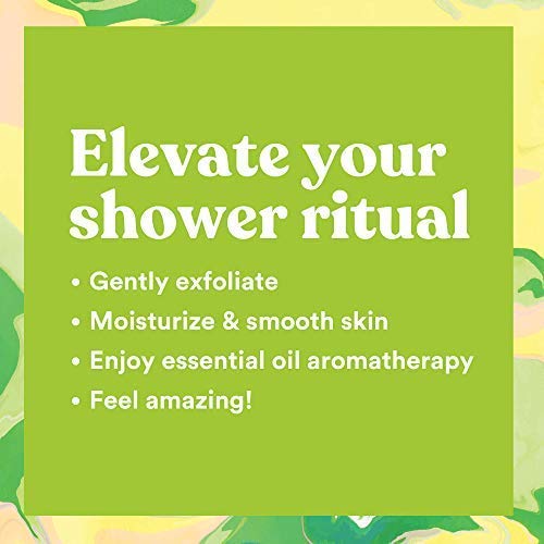 ASUTRA Dead Sea Salt Essential Oil Body Scrub Exfoliator (Uplifting Lemongrass)), 16 oz - Ultra Hydrating, Gentle, & Moisturizing - Coconut, Lemongrass, and Ylang Ylang Oils-BrightBean Baby