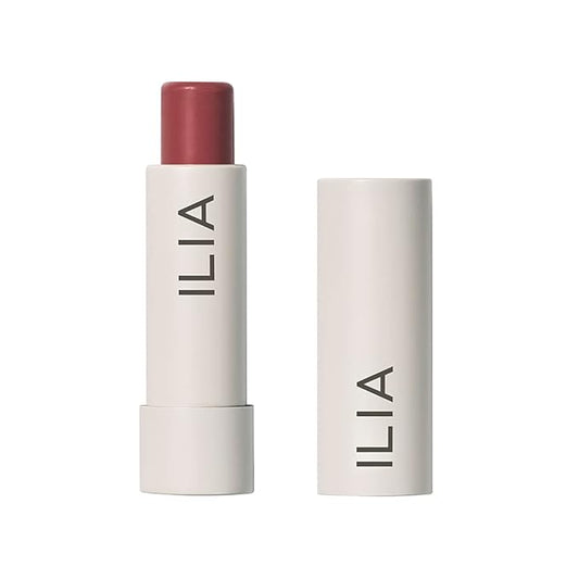 ILIA - Balmy Tint Hydrating Lip Balm | Non-Toxic, Cruelty-Free, Moisturizing + Sheer, Buildable Lip Color (Runaway, 0.15 oz | 4.4 g)-BrightBean Baby