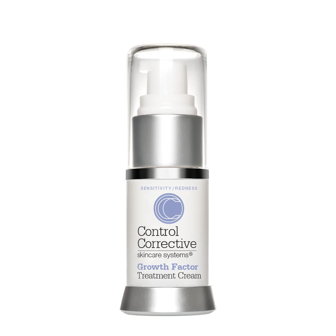 CONTROL CORRECTIVE Growth Factor Treatment Cream, 0.5 Oz - An Elegant Facial Cream For Calming Down Skin After Peels, Microdermabrasion Or Retinol Usage, Diminishes Visible Scars, Soothes Irritation-BrightBean Baby