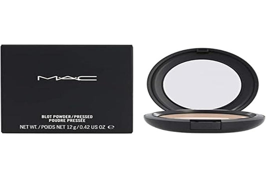 M.A.C Cosmetics Blot Pressed Powder, Medium Dark, 0.42 Ounce-BrightBean Baby