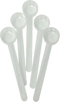 9 mL (9 CC) Long Handle Scoop for Measuring Coffee, Pet Food, Grains, Protein, Spices and Other Dry Goods (Pack of 5)