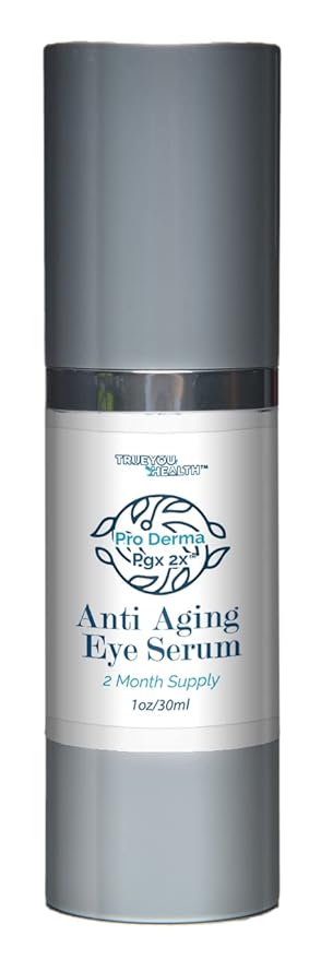 Pro Derma Pgx 2x Anti Aging Eye Serum - 2 Month Supply - Improved Formula to Promote Youthful Appearance - Support Reduced Puffiness & Undereye Bags - Minimize Appearance of Wrinkles & Dark Circles-BrightBean Baby