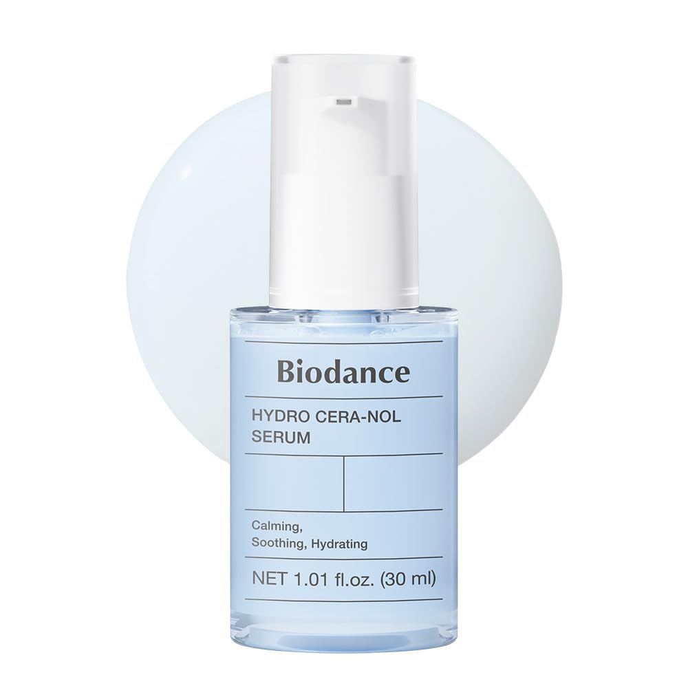 BIODANCE Hydro Cera-Nol Serum, Hydrating, Quick Soothing Effect, Redness Reducing, Hydration Boost Serum for Sensitive Skin, Korean Skincare | 1.01 fl.oz x 1 ea-BrightBean Baby