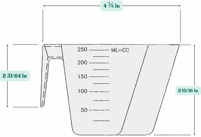 1 Cup (8 Oz. | 250 mL) Scoop for Measuring Coffee, Pet Food, Grains, Protein, Spices and Other Dry Goods (Pack of 100)