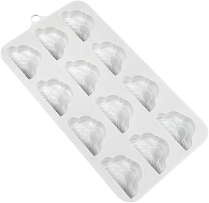 mostsom Silicone Mold Savarin Chocolate Molds Star Mountain Mousse Cake Mold DIY Bakeware Molds (B_8.88x4.6x0.6 inch)