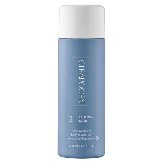 Clarifying Toner for Acne and Blemishes, Face Toner, Facial Toner, Skin Toner, Acne Toner, Toner Oily Skin, Salicylic Acid Toner, Astringent for Face, Toners, 4 Fl Oz-BrightBean Baby