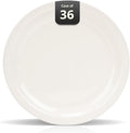 Stoneware Narrow Rim Commercial Grade Dinnerware, America White, Plate 5.5", Case of 36