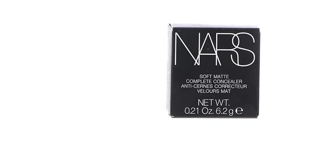 NARS Soft Matte Complete Concealer Chantilly - for fair skin with neutral undertones, Natural, 0.21 Ounce (Pack of 1), C-NA-062-03-BrightBean Baby