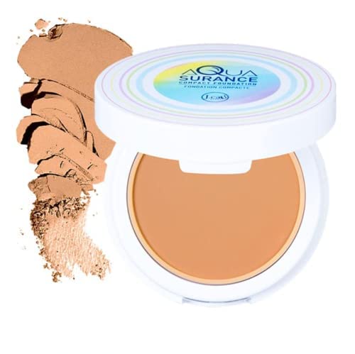 J.CAT BEAUTY Aquasurance Compact Foundation - Natural-BrightBean Baby