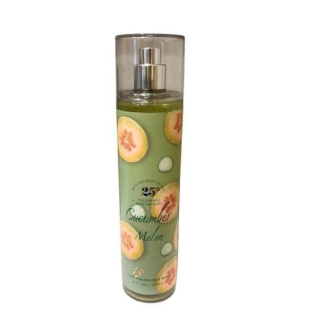 Bath & Body Works Cucumber Melon Fine Fragrance Mist 8oz - Pack of 3-BrightBean Baby