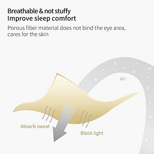 PERFECTSIGHT Sleep Eye Masks, Cute Plush Sleep Eye Cover Lightweight Adjustable Eyeshade Faux Fur Mask Cover for Women Men Sleep Travel Nap (Hotdog)-BrightBean Baby