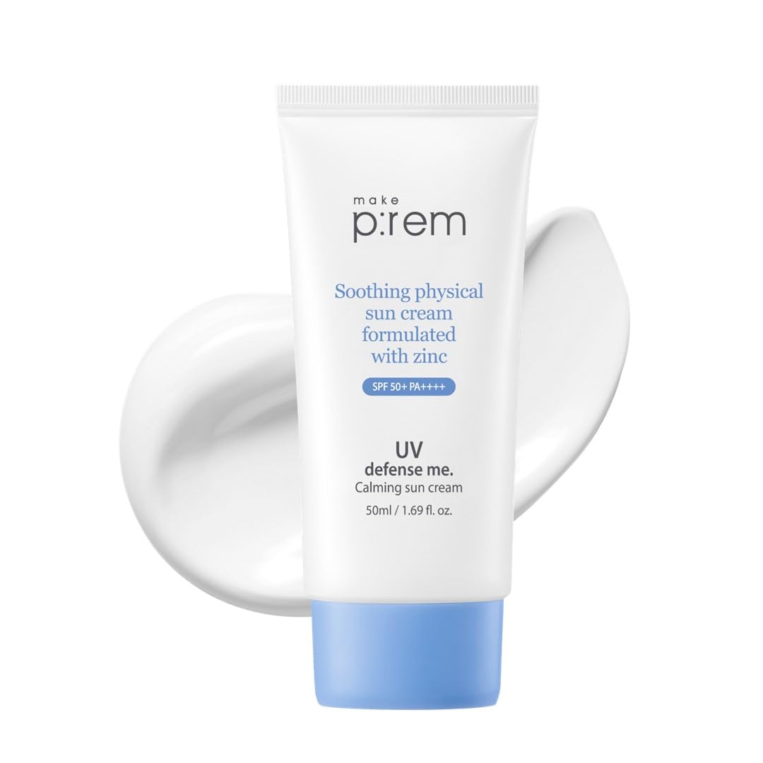 MAKE P:REM UV Defense Me. Calming Sun Cream-BrightBean Baby