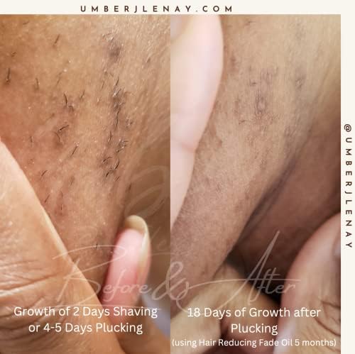 Hair Reducing Fade Oil - Sentive Strength (For sentive skin) Hair Growth Minimizer, Slow Down Facial Hair Growth for Women & Men, Hair Inhibitor Serum, Moisturizing & Soothing, 15ml-BrightBean Baby