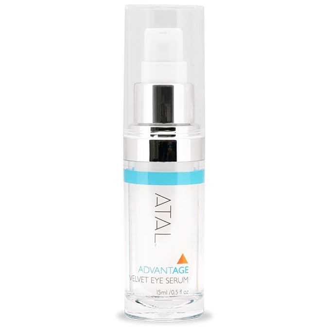 – Advantage Velvet Eye Serum, Reduce Eye Puffiness, Dark Circles, Anti Aging Eye Cream, Firms, Hydrated, Haloxyl, Eyeliss, Matrixyl 3000, Hyaluronic Acid, Non Greasy, Fragrance Free (0.5 oz.)-BrightBean Baby