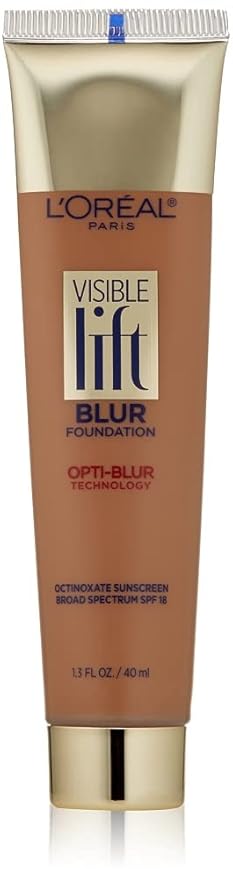 L'oreal Paris Visible Lift Blur Foundation, 212 Classic Tan, 1.3 Fluid Ounce-BrightBean Baby