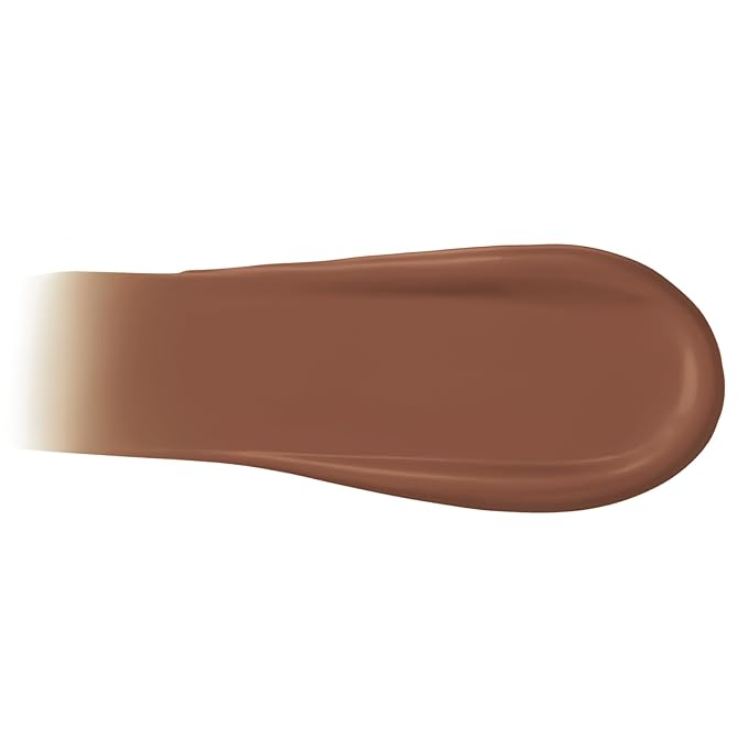 THE FACE SHOP Ink Lasting Liquid Foundation, Full Coverage, 72‑Hour Wear Semi‑Matte Finish, Makeup with Bakuchiol, N610 Pecan, 0.84 Fl. Oz.-BrightBean Baby