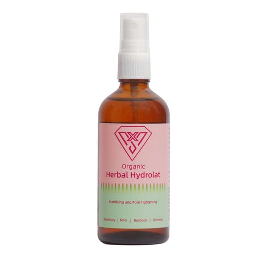 Organic Rosemary, Burdock Root, Ginseng & Mint Spray – Infused with Vitamins & Oregano – Revitalizing Herbal Tonic for Scalp, Skin & Body – Natural Plant-Based Wellness Mist
