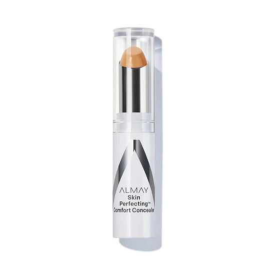 Almay Skin Perfecting Comfort Concealer, Hypoallergenic, Cruelty Free, -Fragrance Free, Dermatologist Tested, Deep-BrightBean Baby