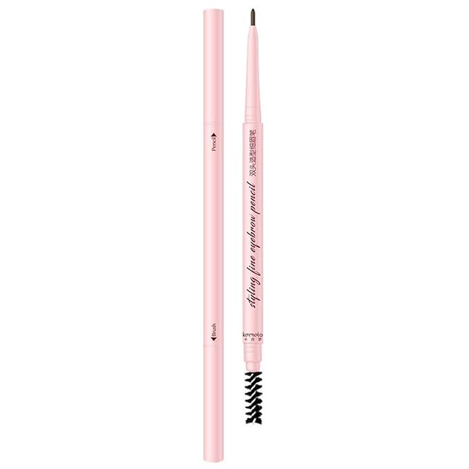 Eyebrow Pencil Dark Brown,Eyebrow Pencils for Women,Micro Brow Pencil Waterproof Smudgeproof,Ultra-Precise Tip Long-Lasting Brow Pencils for Natural Eye Brows,Built-In Spoolie Brush,03 Dark Brown.-BrightBean Baby