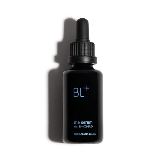 Blue Lagoon Iceland BL+ The Serum Daily Anti-Aging Facial Treatment | Sustainable, Bioactive Luxury Skincare (Full Size, 1 fl oz | 30 ml)-BrightBean Baby