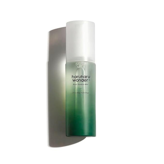 haruharu Wonder Black Bamboo Mist, 2.7 fl.oz. Hydrating and Firming Skin, Black Rice, Panax Ginseng for Clean and Smooth Skin Surface, Korean Skincare, Vegan, Cruelty Free-BrightBean Baby