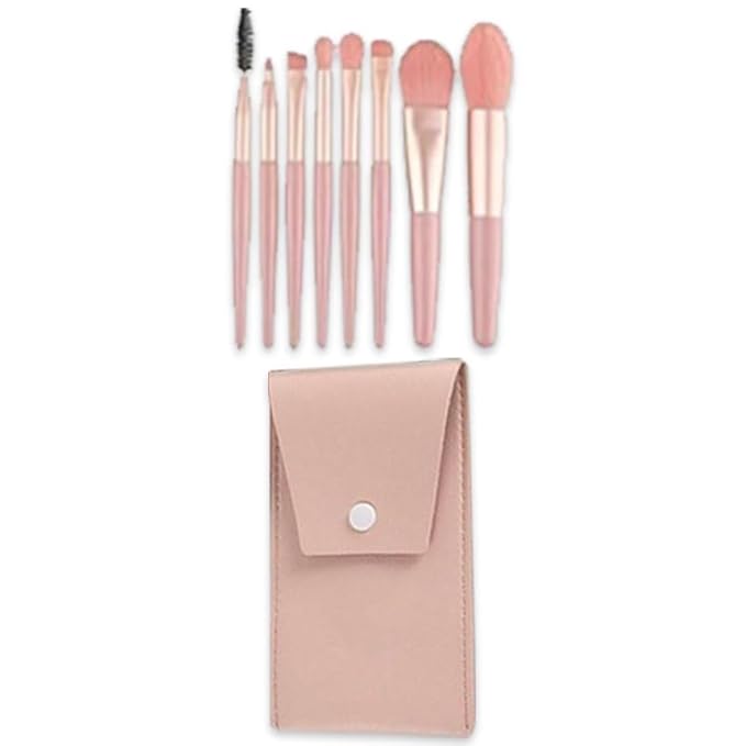 All-In-One And Portable Beginner Makeup Kit, Including Mascara, Eyeshadow Pencil, Eyeshadow Palette, Beauty Brush Set, Eyebrow Shaping Set And Other Props-BrightBean Baby