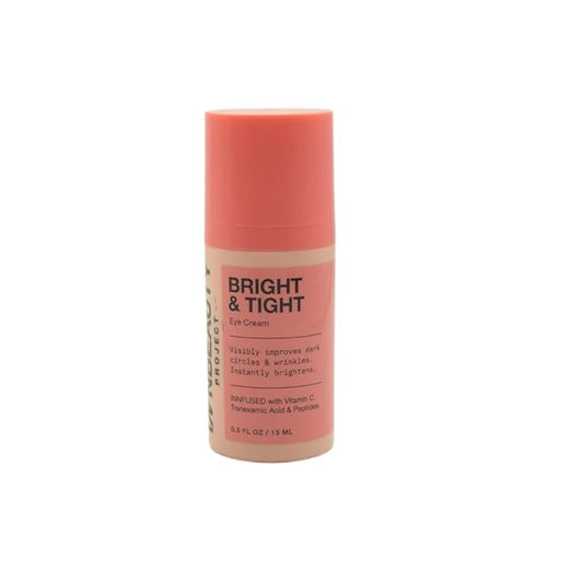 iNNBEAUTY PROJECT Bright & Tight Dark Circle Firming Eye Cream with Vitamin C & Peptides 0.5 oz / 15 mL-BrightBean Baby