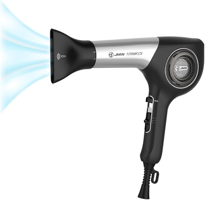JMW Korean Professional Salon Hair Dryer AIR Storm-1600W BLDC, Fast Drying, Powerful Cold Wind, Lightweight, Quiet and Long-Lasting-BrightBean Baby