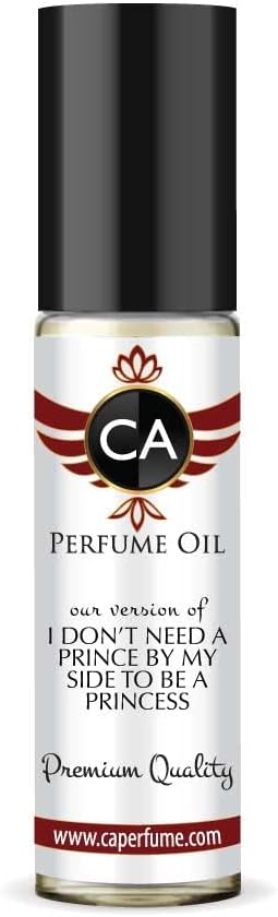 CA Perfume Impression of I Don't Need A Prince By My Side To Be A Princess For Women & Men Replica Fragrance Body Oil Dupe Alcohol-Free Essential Aromatherapy Sample Travel Size Roll-On 0.3 Fl Oz/10ml-BrightBean Baby