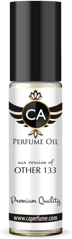 CA Perfume Impression of Other 133 For Women & Men Replica Fragrance Body Oil Dupes Alcohol-Free Essential Aromatherapy Sample Travel Size Concentrated Long Lasting Attar Roll-On 0.3 Fl Oz/10ml-BrightBean Baby