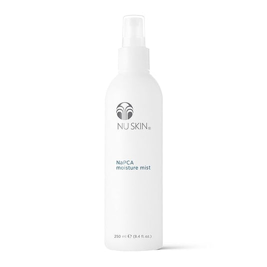 Nu Skin NaPCA Moisture Mist | Revitalizing Moisturizer & Cooling Mist with Hyaluronic Acid | Hydrating Spray for Face, Body & Hair | Sodium PCA for All Skin Types | 8 oz | 1 Pack-BrightBean Baby