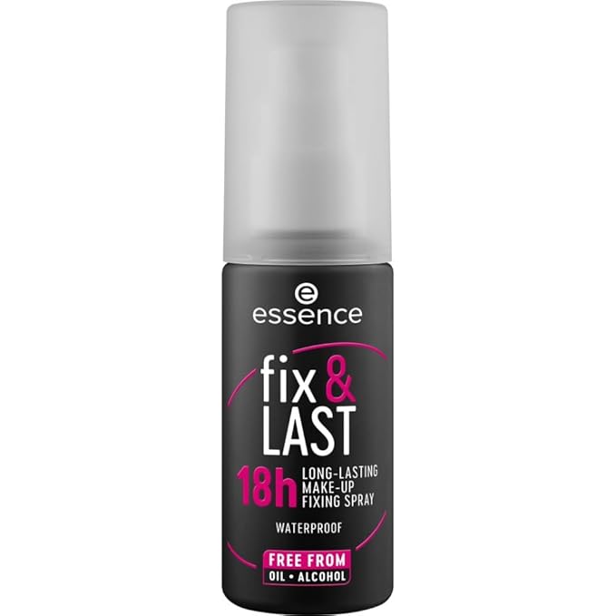 essence | Fix & Last 18H Long-Lasting Makeup Fixing Spray | All-Day Hold & Smudge Proof | Vegan & Cruelty Free-BrightBean Baby