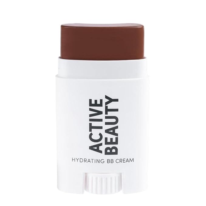 LIQUE Active Don't Sweat It Light-Coverage BB Cream Stick, Revitalize & Brighten Skin While Smoothing Fine Lines & Reducing Redness, Dewy Finish, Vegan Formula, Rich, 0.71 Oz.-BrightBean Baby