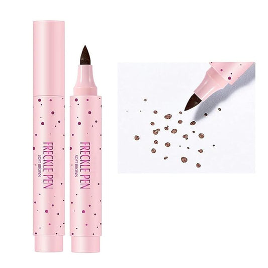 Freckle Pen Faux Freckle Pen Colour Pop Freckle Pen Supernaturally Realistic Freckles Makeup Brush Fantastic Freckles Pen Long-lasting Waterproof Soft-point Absorbent Pen For a Natural and Easy Makeup Look (dark brown)-BrightBean Baby