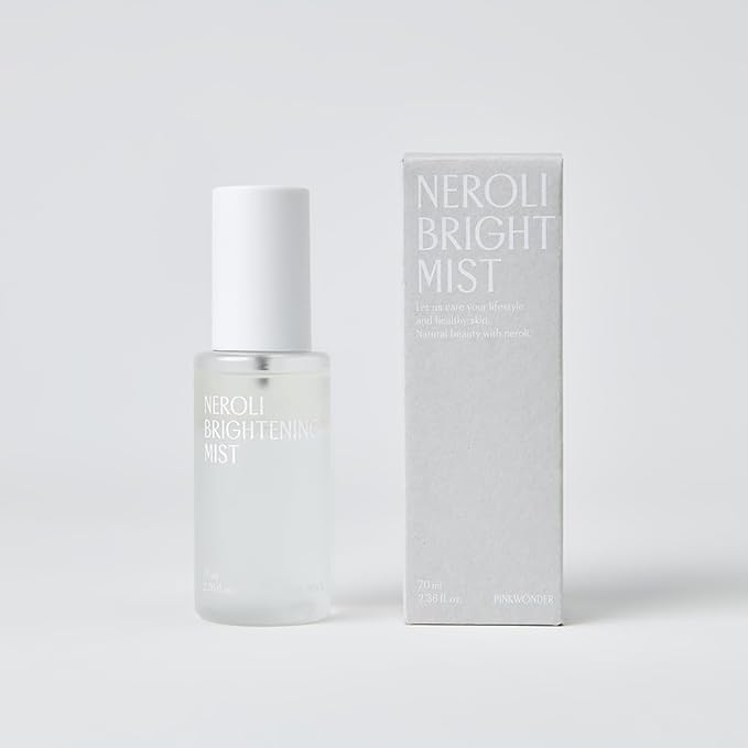 PINKWONDER Neroli Mist 2.36oz (70ml), Hydrating Facial Spray with Neroli & Jojoba Oil, Glowing and Radiant Skin, Antioxidant, Korean Skincare-BrightBean Baby
