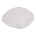 Carlisle FoodService Products Ridge Resuable Plastic Platter Oblong Platter for Home and Restaurant, Melamine, 13 Inches, Marble