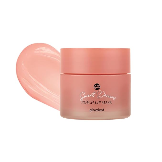 Sweet Dreams Lip Mask: Nourishing, Plumping and Hydrating Lip Sleeping Mask | Hyaluronic Acids+Vitamin C+Shea Butter+Antioxidants | Peach-BrightBean Baby
