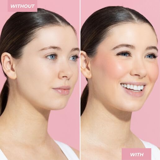 MCoBeauty Loose Powder Cool & Set - Rose Pink, Finely Milled Water-Based Setting Powder, Vegan, Cruelty Free Cosmetics-BrightBean Baby