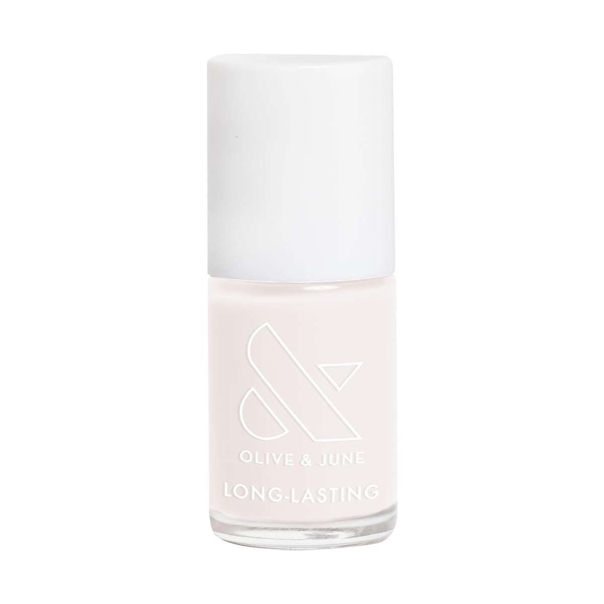 Olive & June Long Lasting Nail Polish | Plump, Gel-Like Finish No Lamp Needed | Lasts up to 10 days | Salon-Quality Color at Home | 15-Free, Vegan & Cruelty-Free Chip-Resistant Shine | BEB Sheer White-BrightBean Baby