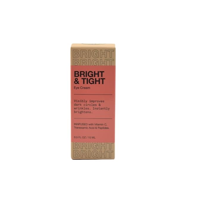 iNNBEAUTY PROJECT Bright & Tight Dark Circle Firming Eye Cream with Vitamin C & Peptides 0.5 oz / 15 mL-BrightBean Baby