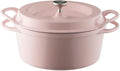 Vermicular Oven Pot 3.7 Qt Pearl Pink - Japanese Enameled Cast Iron Dutch Oven