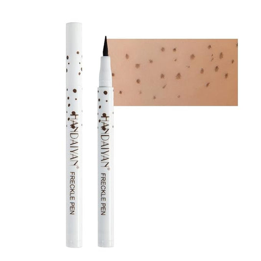 Freckle Pen 4 Colors Natural Freckle Pen Fake Freckle Pen Waterproof Long Lasting Soft Spots Natural Relaxing Sun Makeup (Dark Brown)-BrightBean Baby