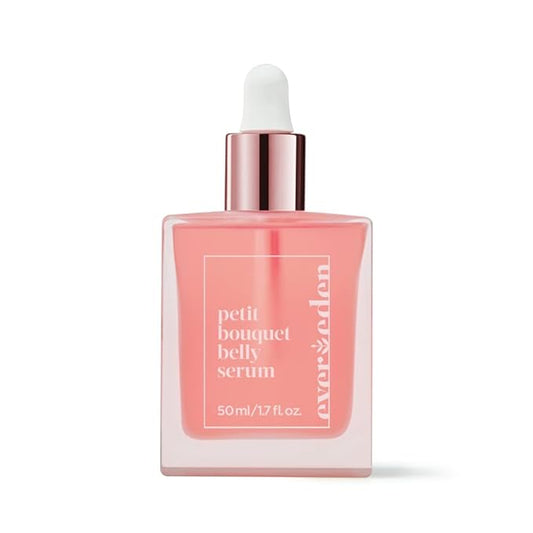 Evereden Petit Bouquet Belly Serum, 1.7 fl oz. | Clean & Vegan Women's Belly Oil for Pregnancy and Postpartum Maternity Skincare | Non-Toxic Stretch Mark Oil