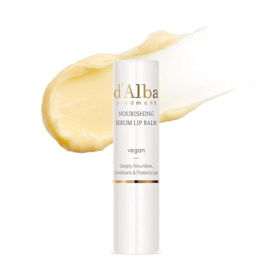 d’Alba Italian White Truffle Nourishing Serum Lip Butter, Vegan Skincare, Hydrating Lip Care with White Truffles for All Skin Types, Glowy Finish, Safe for Sensitive Skin…-BrightBean Baby
