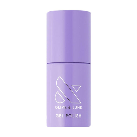 Olive & June Gel Polish | UV LED Nail Lamp Needed | Long Lasting Formula | Up to 21 Days of Wear | Damage-Free Removal | Salon-Quality Manicure at Home | Bold & Unshaken | Bold Purple-BrightBean Baby