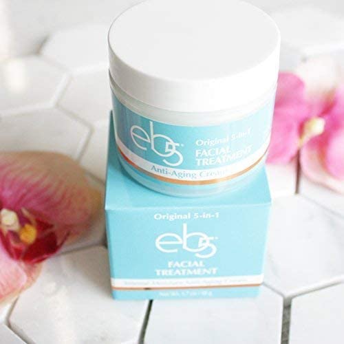 eb5 Intense Moisture Anti Aging Moisturizer Face & Neck Cream- Tone Tighten Skin with Retinol, Fade Fine Lines & Wrinkles with Vitamin E, A & B5-1.7oz.-BrightBean Baby