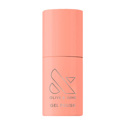 Olive & June Gel Polish | UV LED Nail Lamp Needed | Long Lasting Formula | Up to 21 Days of Wear | Damage-Free Removal | Salon-Quality Manicure, Pedicure at Home | CS | Coral-BrightBean Baby